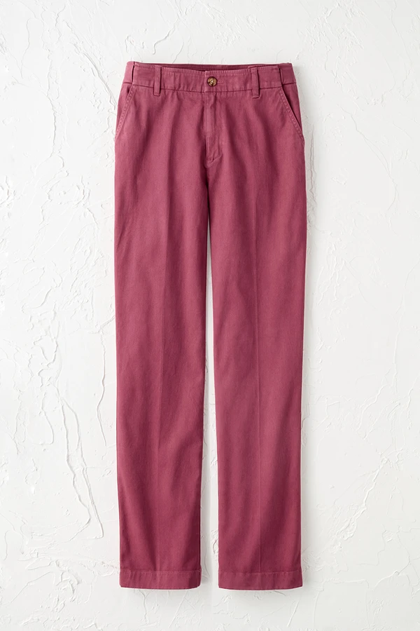 Hidden Stretch-Waist Chinos