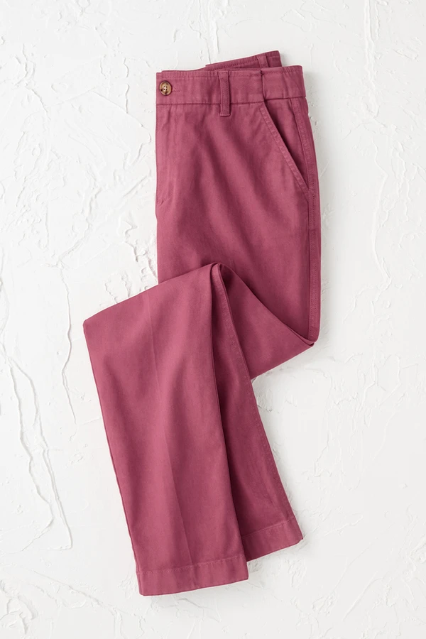Hidden Stretch-Waist Chinos