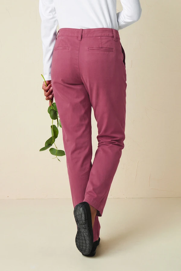 Hidden Stretch-Waist Chinos