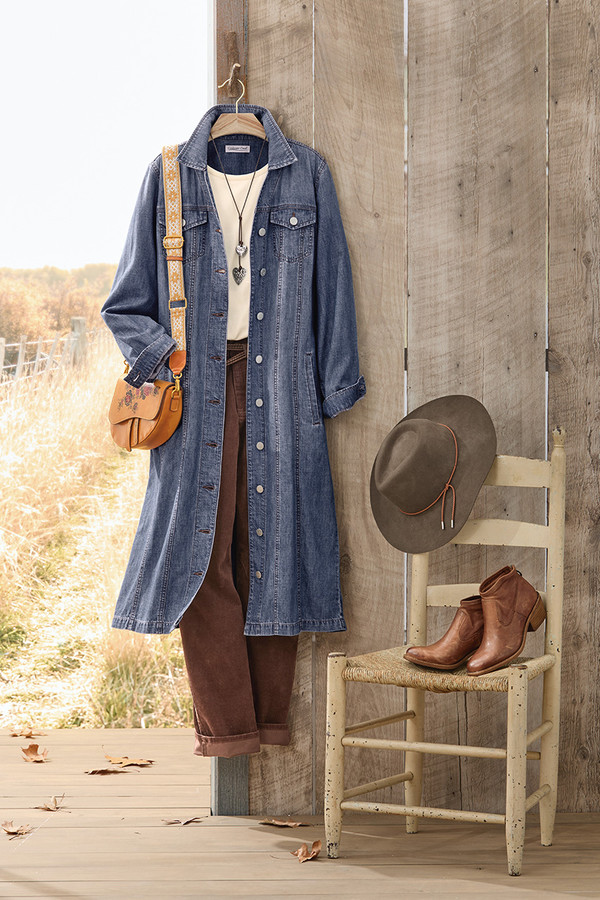 New Roads Shirtdress - Coldwater Creek