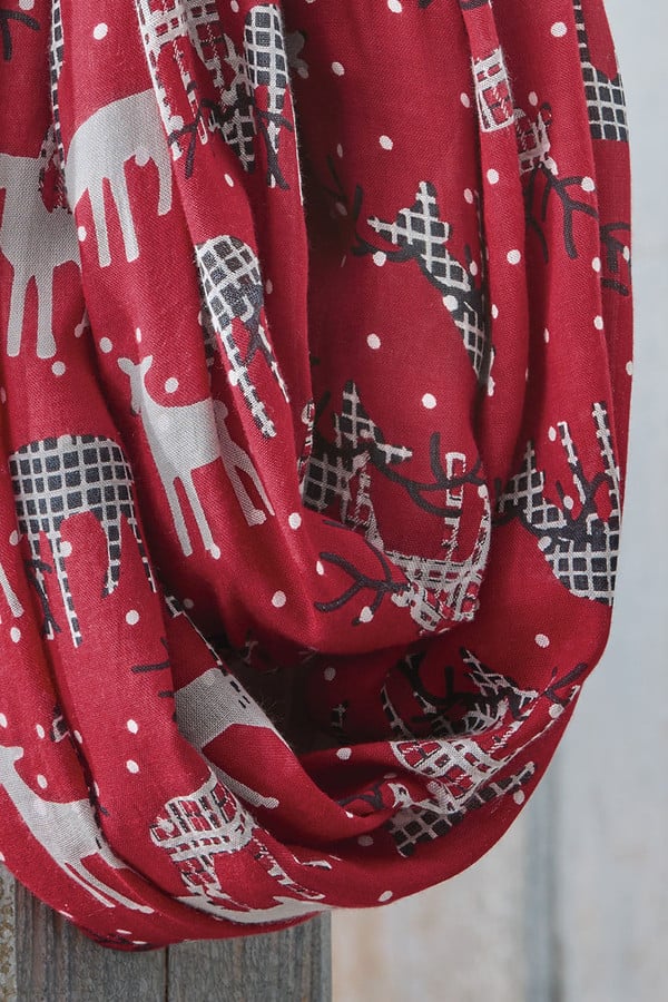 Dashing Through the Snow Infinity Scarf