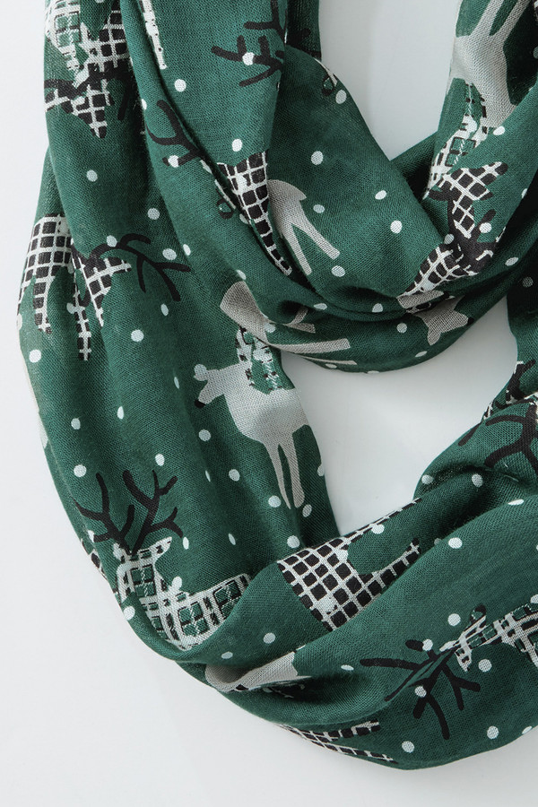 Dashing Through the Snow Infinity Scarf