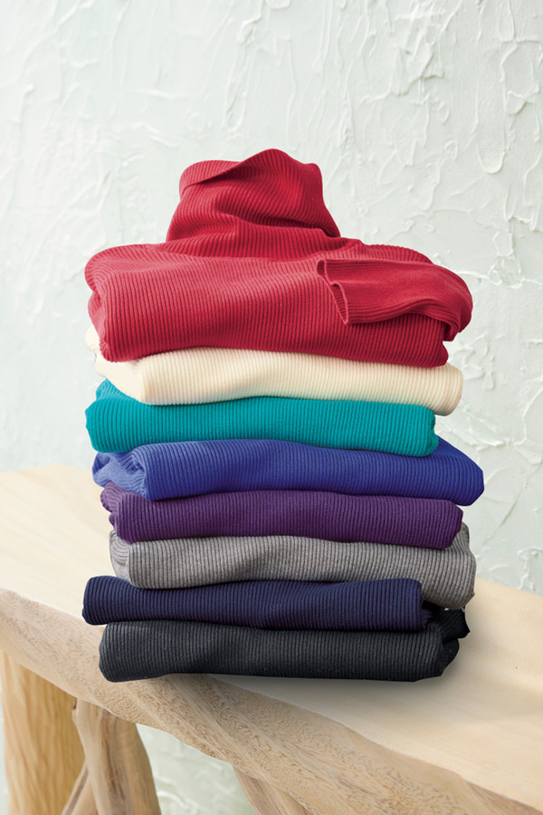 Ribbed Turtleneck Sweater