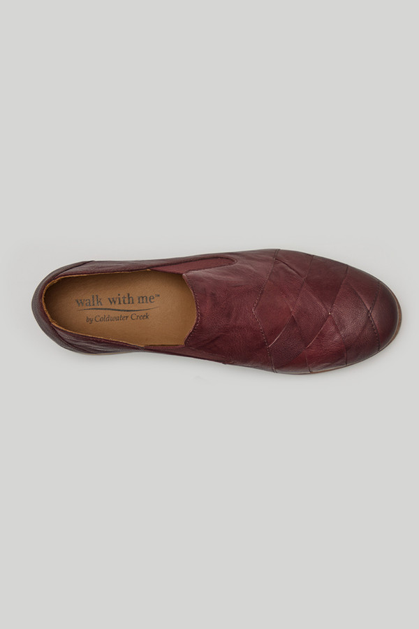 Toubkal Leather Flats by Walk With Me™ - Coldwater Creek