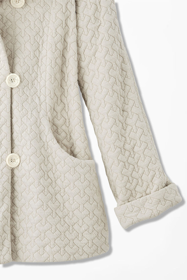 First Frost Textured Knit Coat - Coldwater Creek