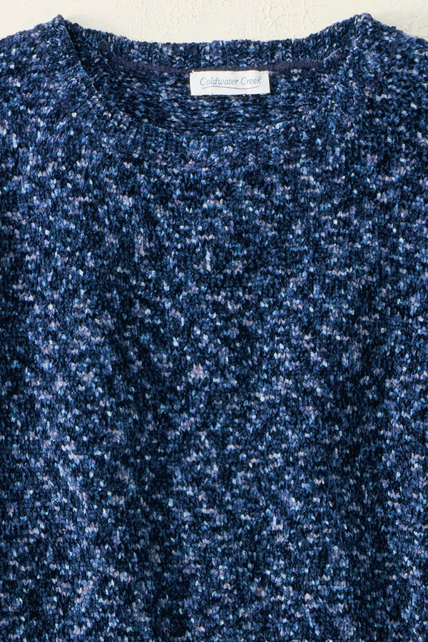 Color Twist Chenille Sweater