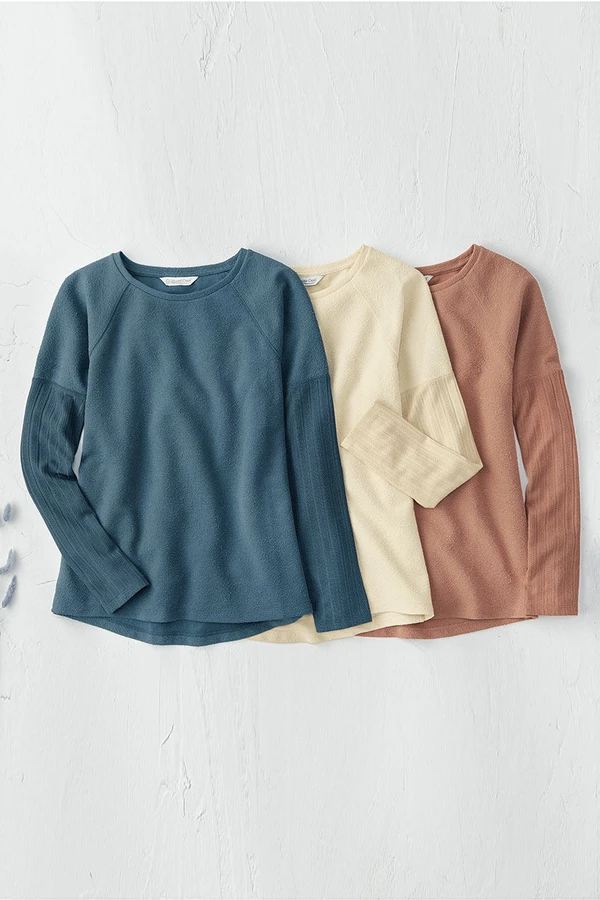 Twin Texture Knit Top