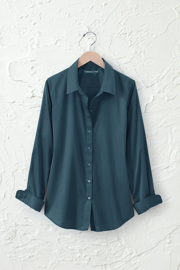 No-Iron Long-Sleeve Shirt