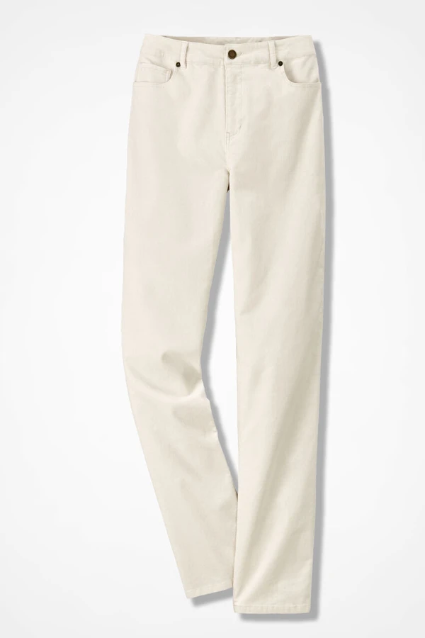 Pinwale Stretch Straight Leg Corduroys