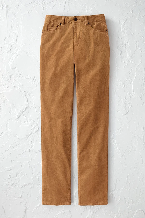 Pinwale Stretch Straight Leg Corduroys