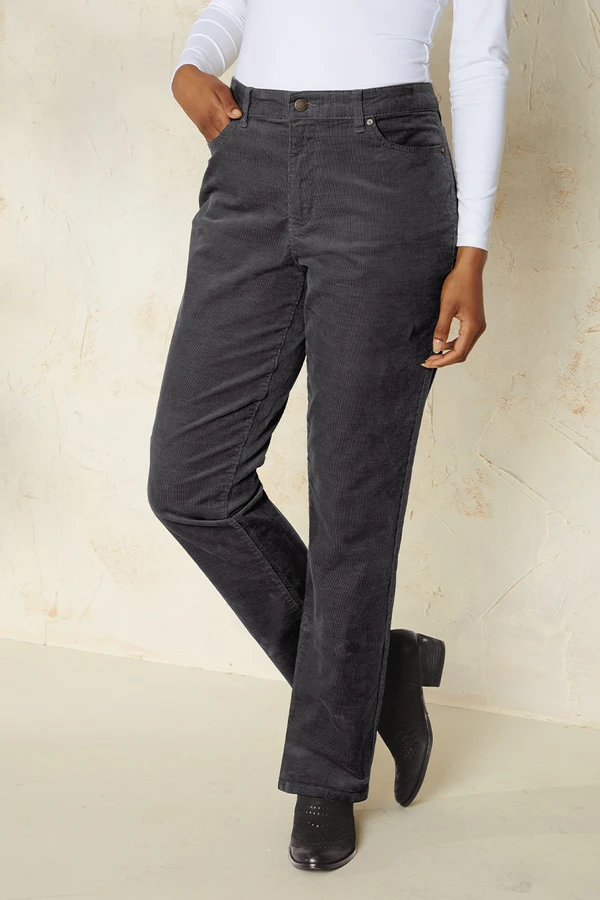 Pinwale Stretch Straight Leg Corduroys