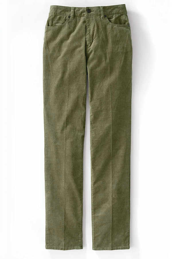 Pinwale Stretch Straight Leg Corduroys