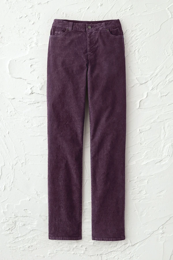 Pinwale Stretch Straight Leg Corduroys