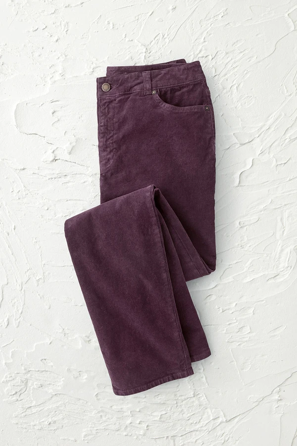 Pinwale Stretch Straight Leg Corduroys