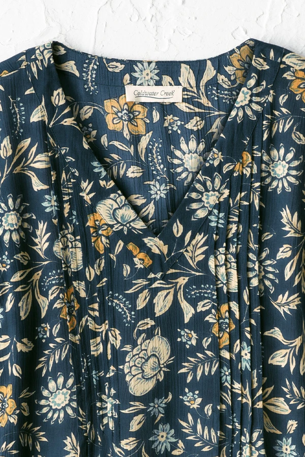Indigo Solstice Blouse