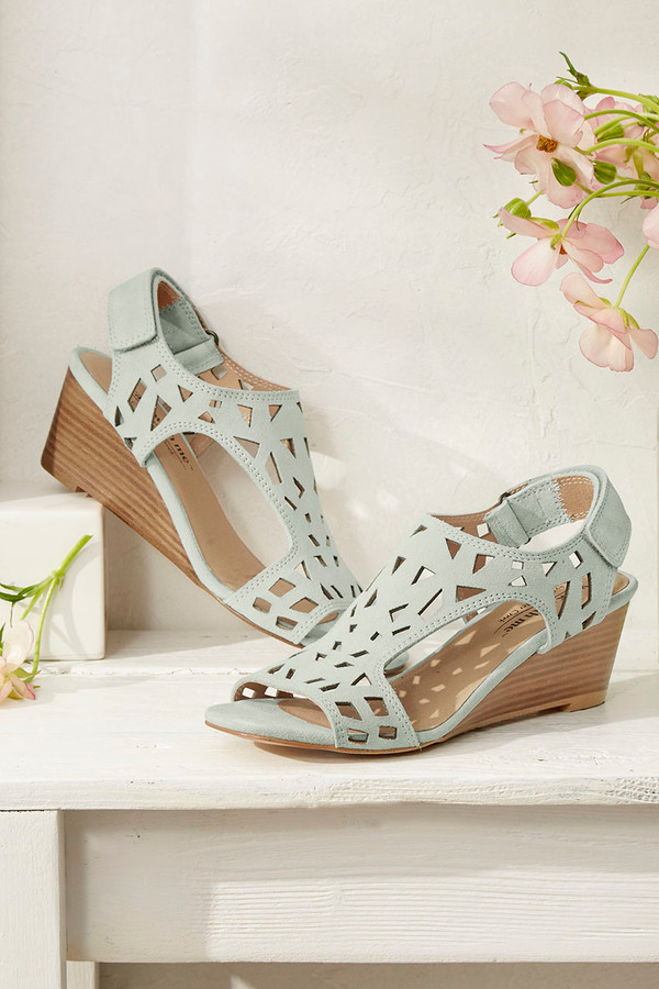 Gayle Suede Wedges by Walk With Me™
