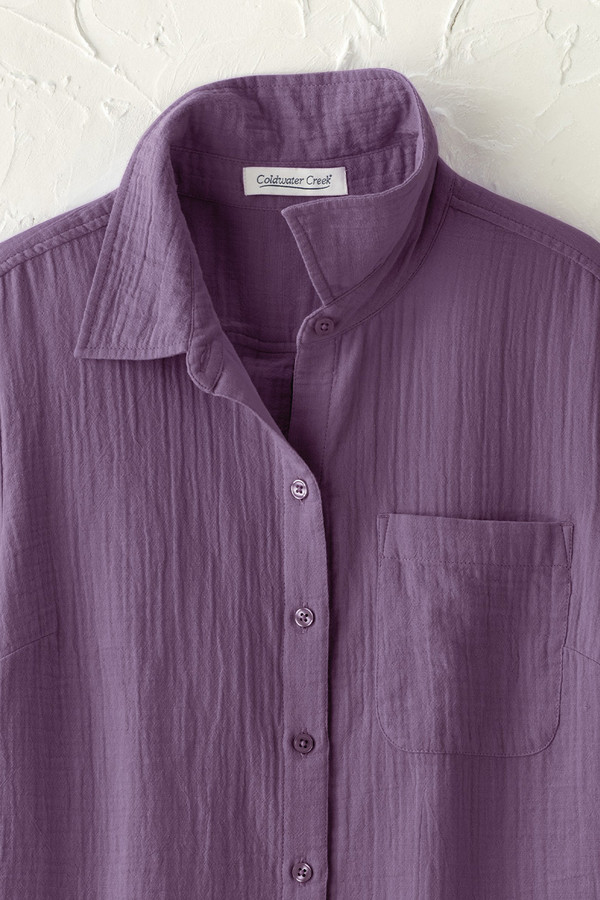 Summer Breeze Gauze Camp Shirt