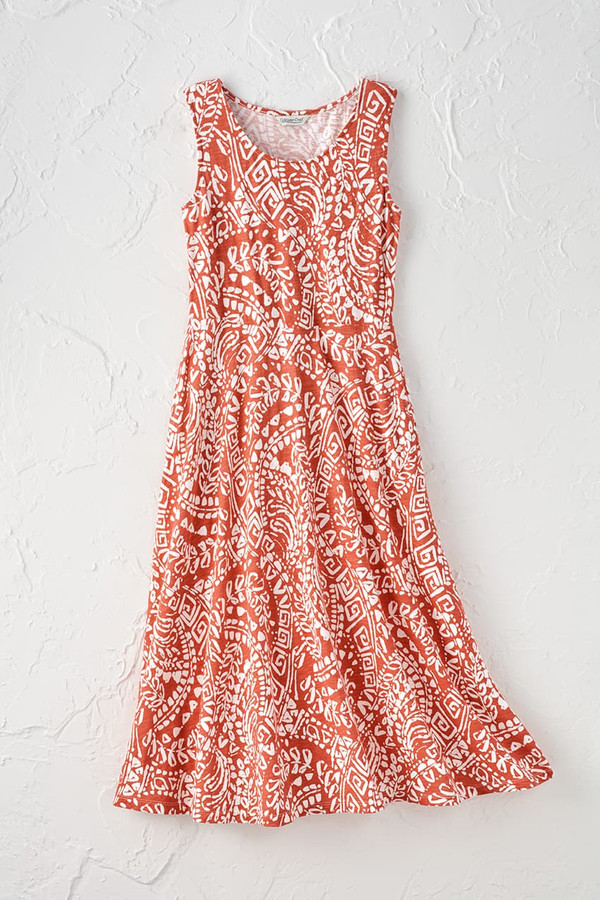 Batik Breeze Knit Dress