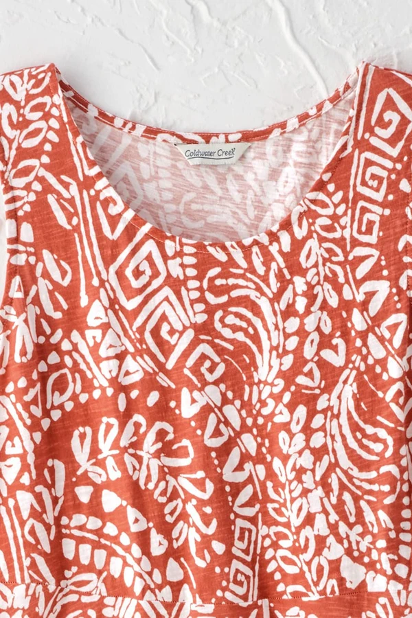 Batik Breeze Knit Dress