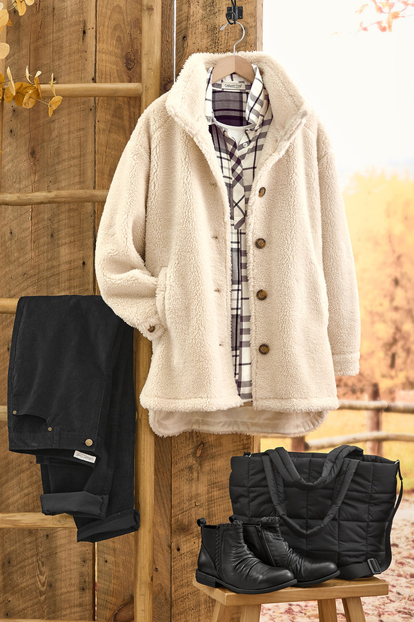 Fireside Sherpa Coat - Coldwater Creek