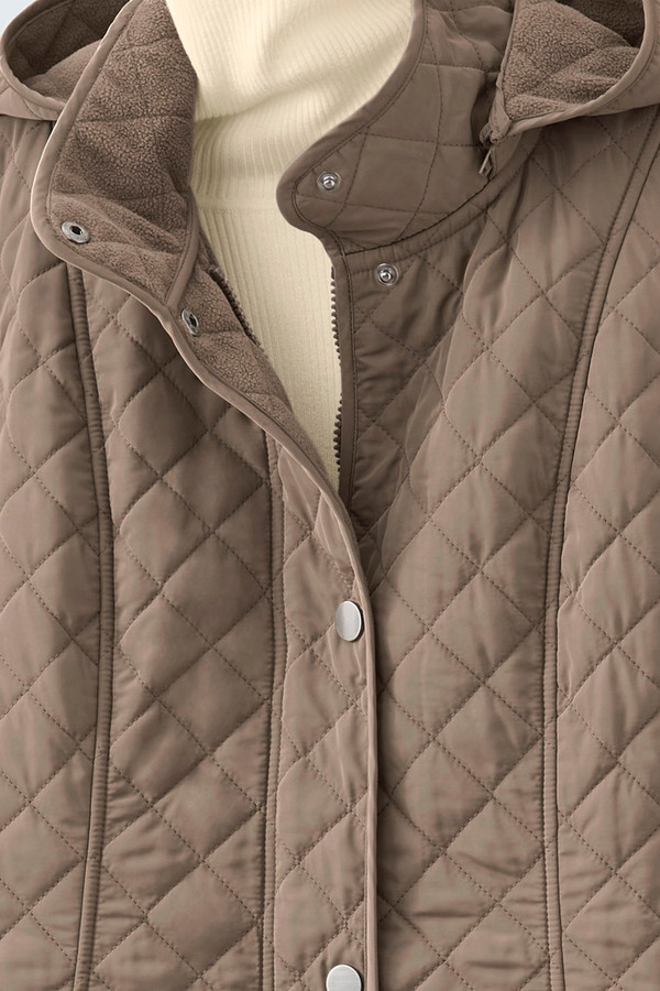 Quilted Hooded Car Coat - Coldwater Creek