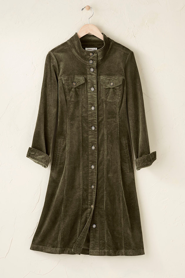 Corduroy Shirtdress - Coldwater Creek