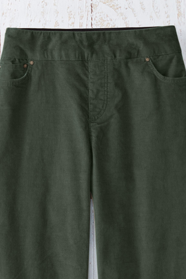 Pull On ShapeMe® Bootcut Corduroys - Coldwater Creek