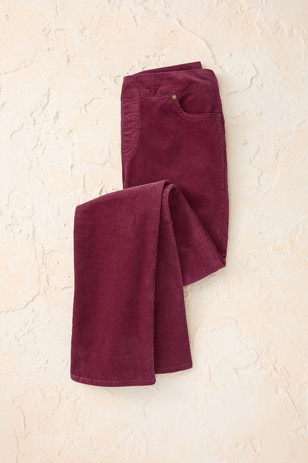 Pull On ShapeMe® Bootcut Corduroys - Coldwater Creek