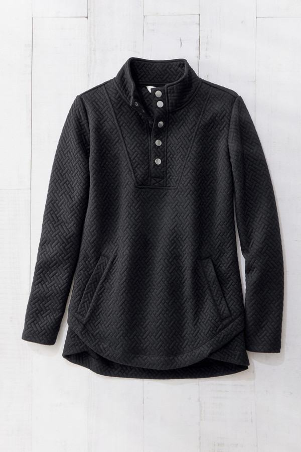 ‪‪❤︎  Herlipto HLT Jacquard Tulip-Hem Jacquard Pullover - Coldwater Creek
