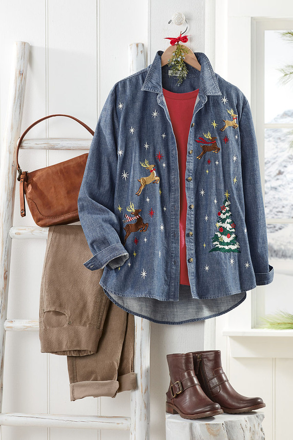 Dash Away Denim Shirt - Coldwater Creek