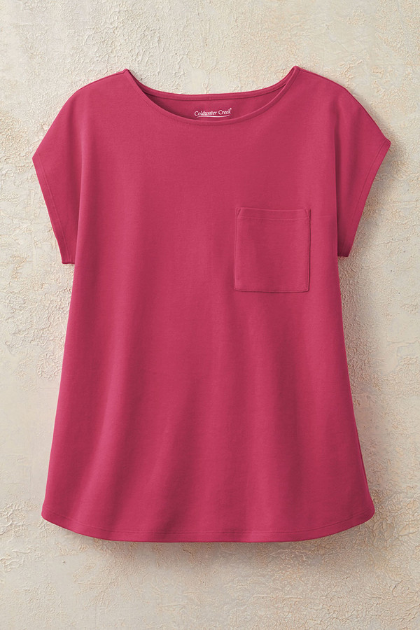 BestCotton™ Pocket Tee - Coldwater Creek