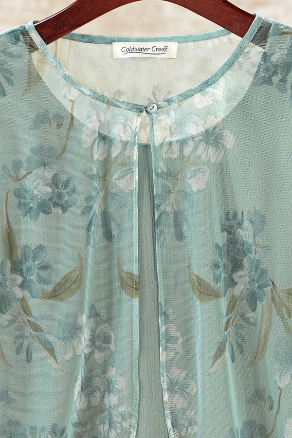 Barely There Mesh Topper