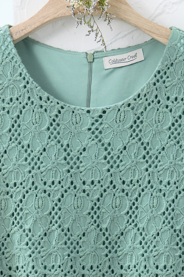 Clarice Stretch Lace Dress - Coldwater Creek