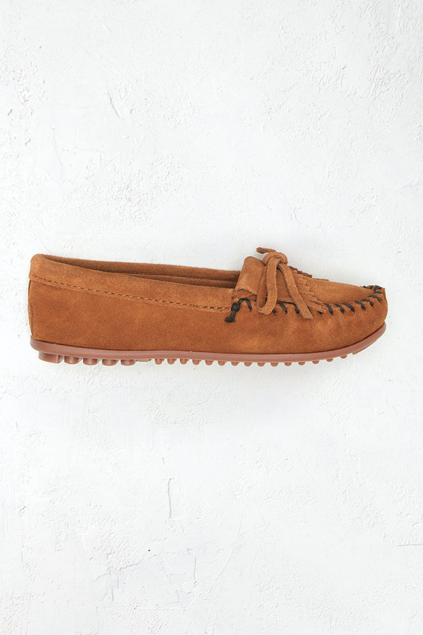 Kilty Hardsole Moccasins by Minnetonka® - Coldwater Creek