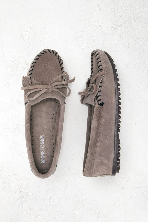 Kilty Hardsole Moccasins by Minnetonka® - Coldwater Creek
