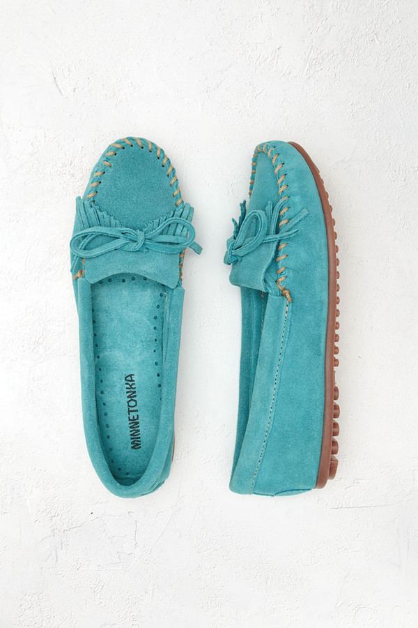 Kilty Hardsole Moccasins by Minnetonka® - Coldwater Creek