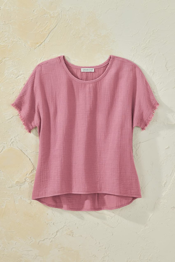 Summer Breeze Gauze Dolman Top