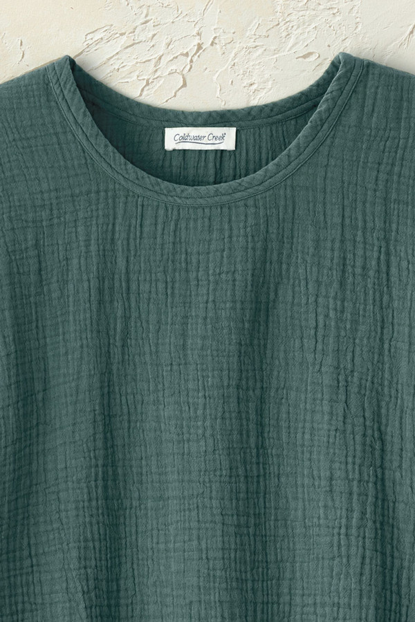 Summer Breeze Gauze Dolman Top