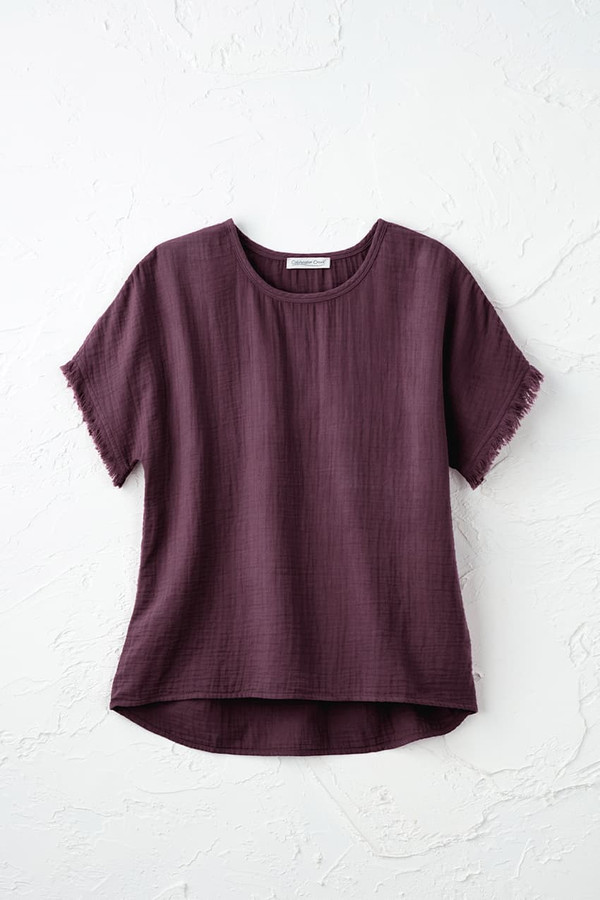 Summer Breeze Gauze Dolman Top