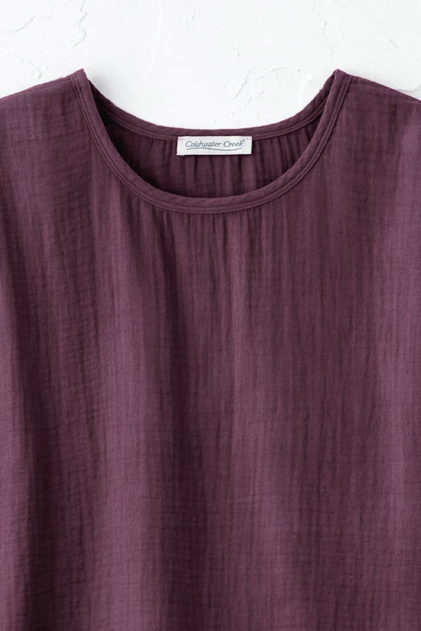 Summer Breeze Gauze Dolman Top