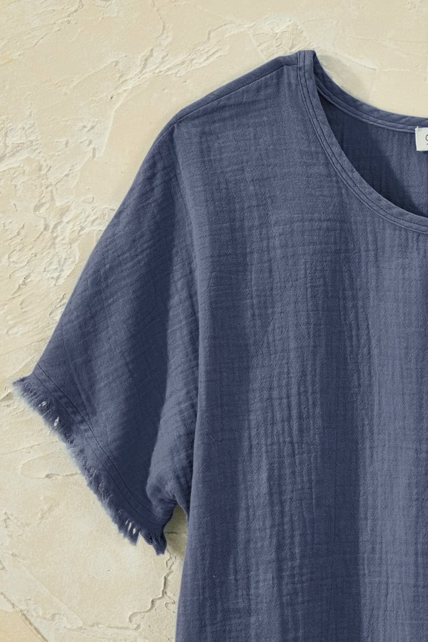 Summer Breeze Gauze Dolman Top
