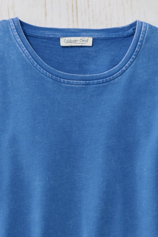 French Terry Pocket Top - Coldwater Creek