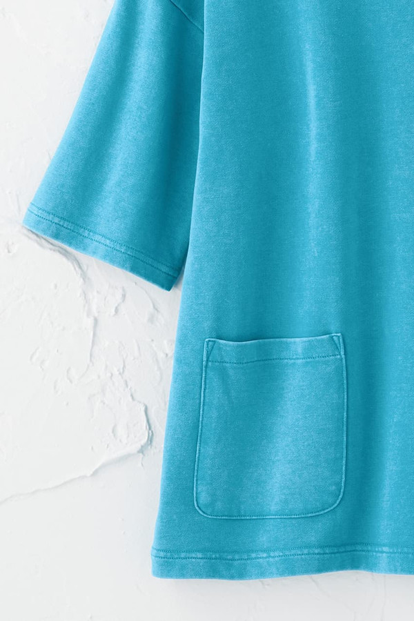 French Terry Pocket Top - Coldwater Creek