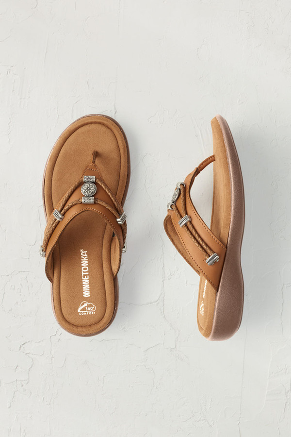 Silverthorne Sandals by Minnetonka® - Coldwater Creek