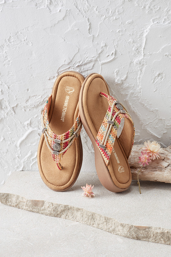 Silverthorne Sandals by Minnetonka® - Coldwater Creek