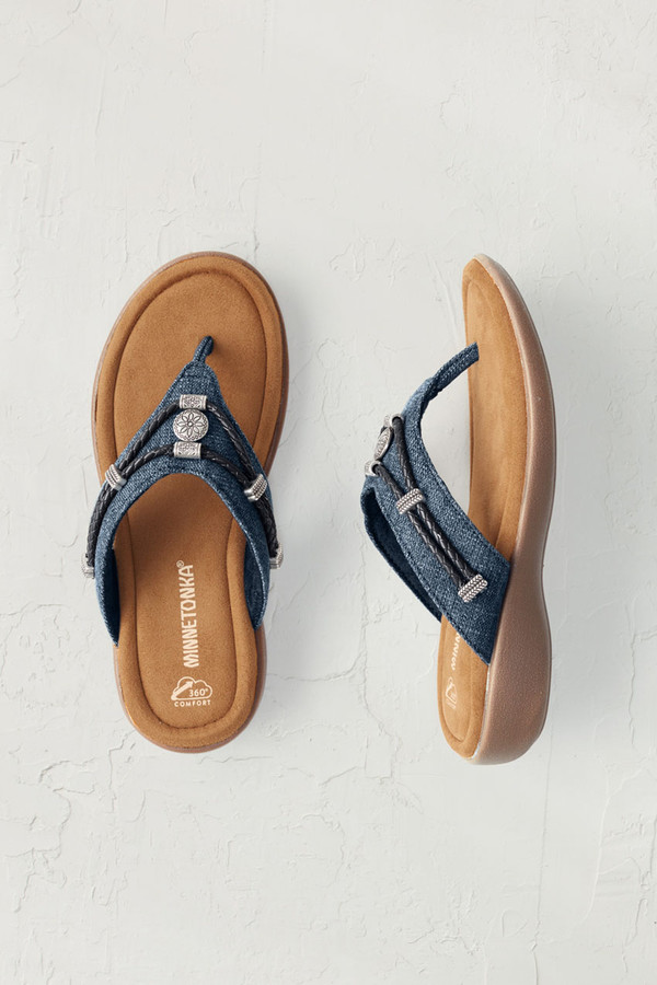 Silverthorne Sandals by Minnetonka® - Coldwater Creek