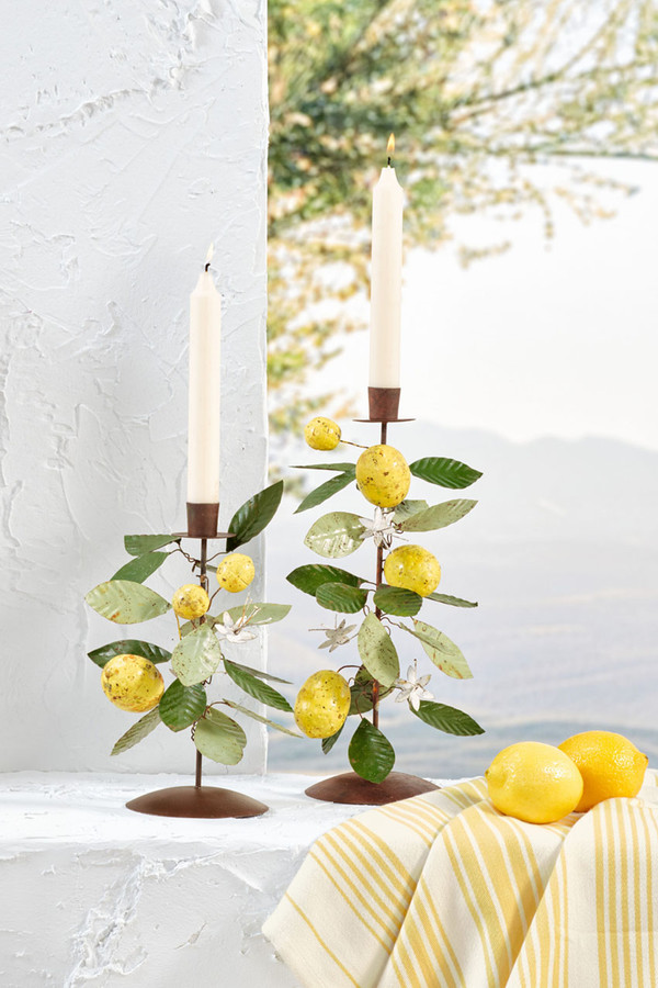 Lemon Grove Candle Holders