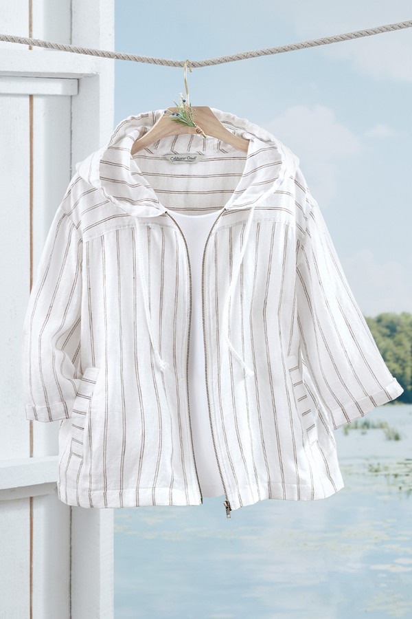 ジャケット・アウター 90s SEA BREEZE Lightweight Hooded Jacket Fresh Breeze Hooded Jacket - Coldwater Creek
