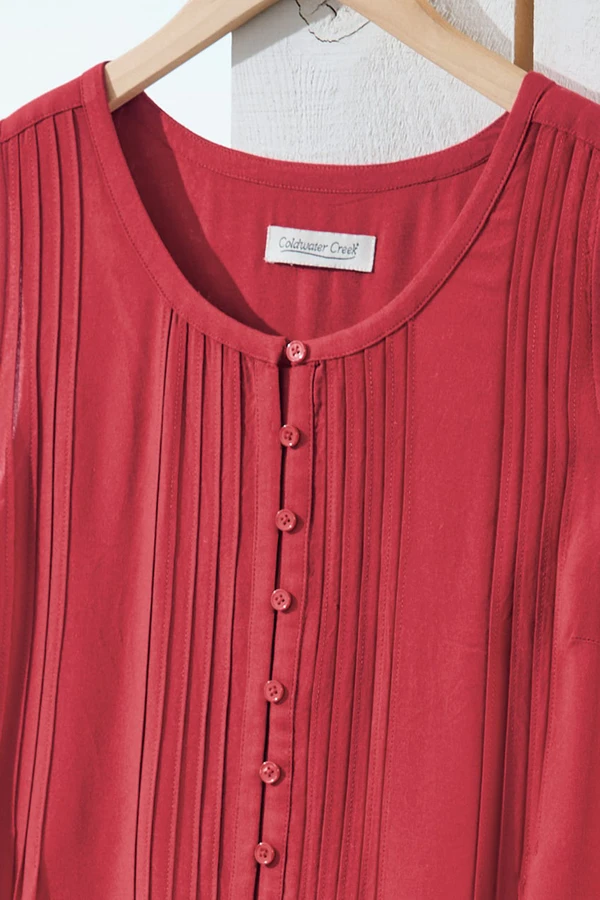 Darby Pintucked Dress