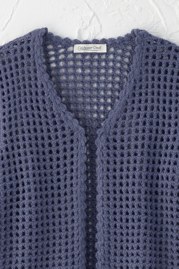 Latticed Sweater Shrug
